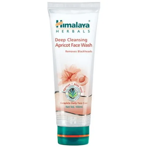 Глубоко очищающий гель для умывания лица Абрикос Хималая (Deep Cleansing Apricot Face Wash Himalaya) 100 мл