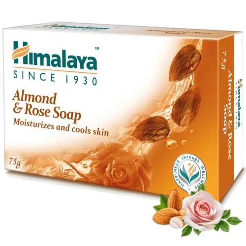 Мыло Миндаль и Роза Хималая (Almond & Rose Soap Himalaya) 125 г