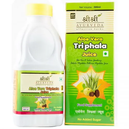 Алоэ вера сок с Трифала Шри Шри Татва (Aloe vera Juice with Triphala Sri Sri Tattva) 500 мл