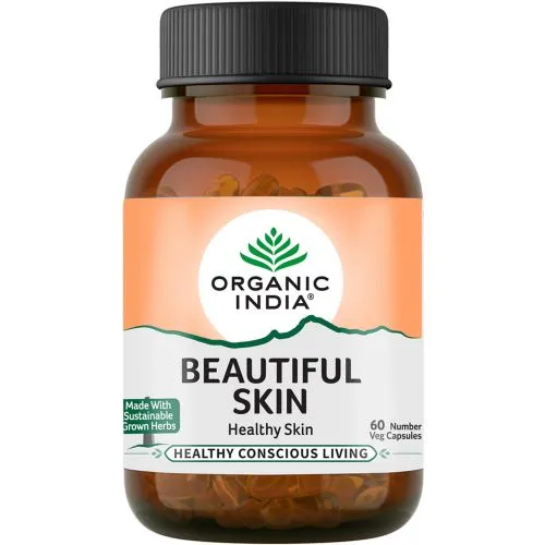 Бьютифул Скин «Красивая кожа» Органик Индия (Beautiful Skin Organic India) 60 капс. / 350 мг