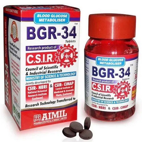 БиДжиАр-34 Эймил (BGR-34 Aimil) 100 табл. / 620 мг