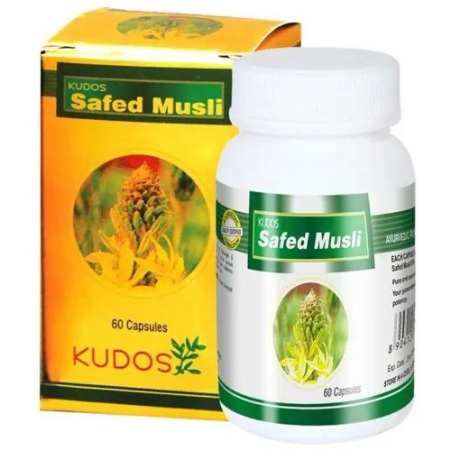 Сафед Мусли концентрат Кудос (Safed Musli Kudos) 60 капс. / 500 мг