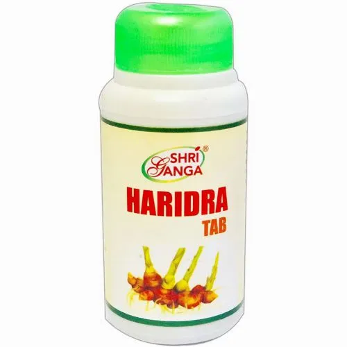 Харидра Шри Ганга (Haridra Tab Shri Ganga) 120 табл. / 750 мг могут быть разломаны