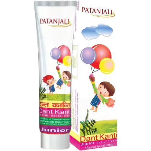 Дент Канти детская зубная крем-паста Патанджали (Junior Dental Cream Dant Kanti Patanjali) 100 г