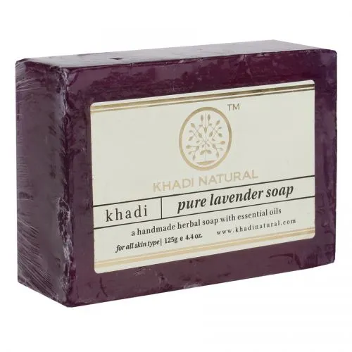 Мыло «Лаванда» Кхади (Lavender Soap Khadi) 125 г