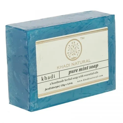 Мыло «Мята» Кхади (Mint Soap Khadi) 125 г
