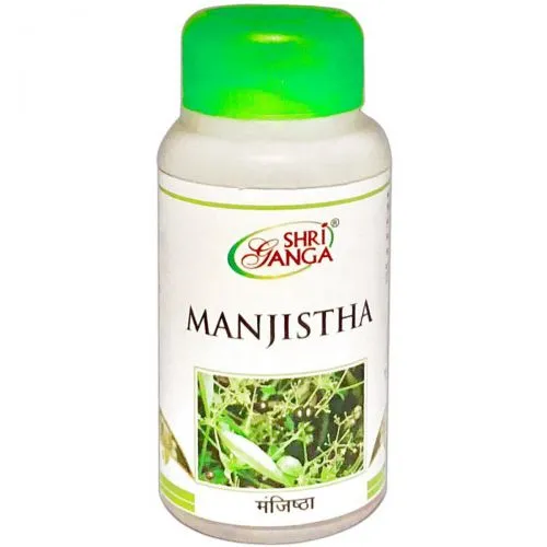Манжишта Шри Ганга (Manjishta Tab Shri Ganga) 100 табл. / 500 мг могут быть разломаны