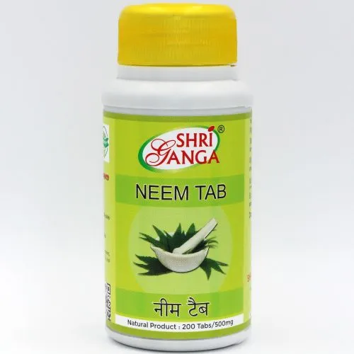 Ним Шри Ганга (Neem Tab Shri Ganga) 200 табл. / 400 мг могут быть разломаны