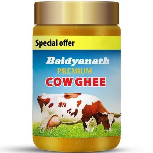 Топленое масло Гхи Премиум Байдьянатх (Premium Cow Ghee Baidyanath) 500 мл (452.5 г)