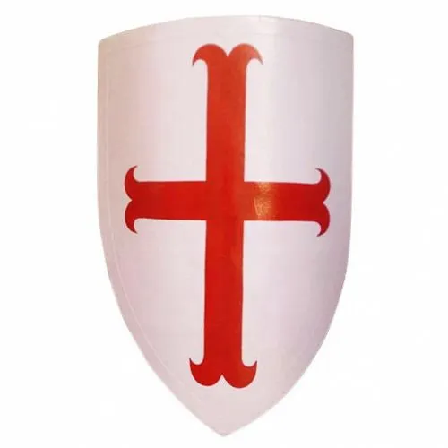 Щит рыцаря тамплиера «Красный крест»