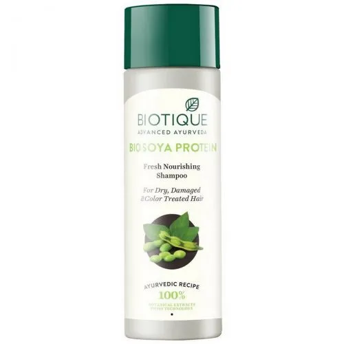 Шампунь для сухих, поврежденных и окрашенных волос Био Соевый Белок Биотик (Bio Soya Protein Shampoo Biotique) 120 мл