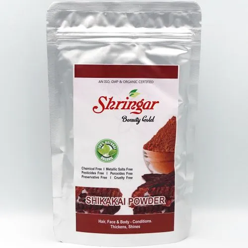 Шикакай порошок для волос Шрингар (Shikakai Powder Shringar) 100 г