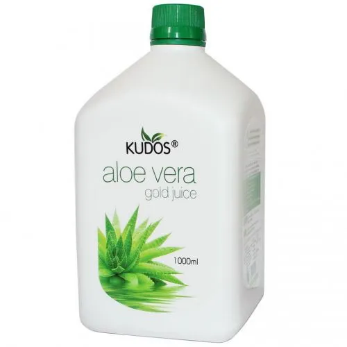 Алоэ вера сок с мякотью и волокнами Голд Кудос (Aloe vera Juice Gold Kudos) 1 л