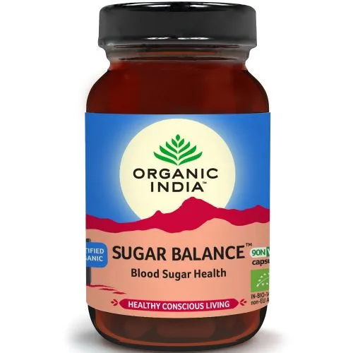 Шугар Беленс «Сахарный баланс» Органик Индия (Sugar Balance Organic India) 60 капс. / 250 мг