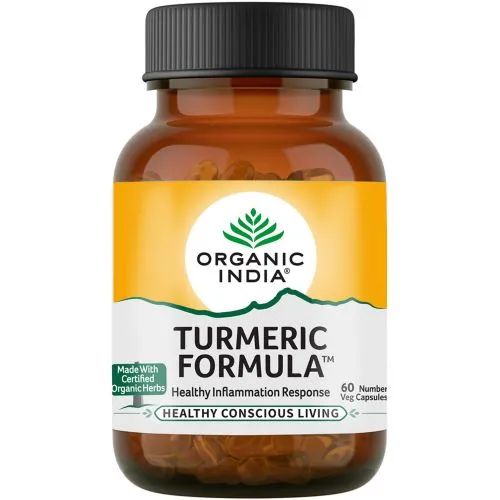Куркума Формула Органик Индия (Turmeric Formula Organic India) 60 капс. / 500 мг
