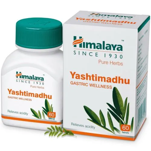 Яштимадху Хималая (Yashtimadhu Himalaya) 60 табл. / 250 мг (экстракт)