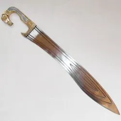 Древнегреческий меч копис с кожаными ножнами 1