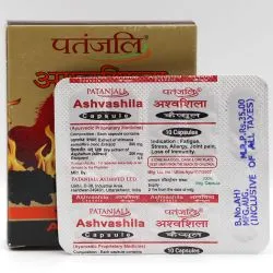 Ашвашила Патанджали (Ashvashila Patanjali) 20 капс. / 400 мг 2