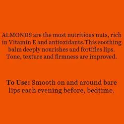 Ночной восстанавливающий бальзам для губ Био Миндаль Биотик (Bio Almond Lip Balm Biotique) 10 г 3