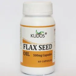 Льняное масло Кудос (Flax Seed Oil Kudos) 60 капс. / 500 мг 0