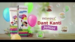 Дент Канти детская зубная крем-паста Патанджали (Junior Dental Cream Dant Kanti Patanjali) 100 г 5