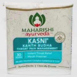 Кантх Судха Касни Махариши Аюрведа (Kanth Sudha Kasni Maharishi Ayurveda) 30 шариков / 63 мг 2