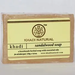 Мыло «Сандал» Кхади (Sandalwood Soap Khadi) 125 г 0