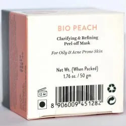 Очищающая маска-пленка (отрывная) для лица Био Персик Биотик (Bio Peach Mask Biotique) 50 г 7