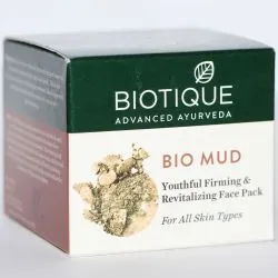 Омолаживающая, укрепляющая и оздоравливающая маска для лица Био Грязь (Bio Mud Face Pack Biotique) 75 г 2