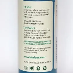 Протеиновый шампунь от выпадения волос Био Ламинария Биотик (Bio Kelp Shampoo Biotique) 190 мл 4