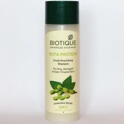 Шампунь для сухих, поврежденных и окрашенных волос Био Соевый Белок Биотик (Bio Soya Protein Shampoo Biotique) 120 мл 5