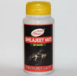 Мумие Шри Ганга (Shilajeet Vati Shri Ganga) 50 г (примерно 150 таблеток / 333 мг) 0