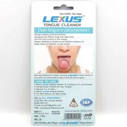 Скребок-щетка для языка из меди «Петля» Лексус (Copper Tongue Cleaner Lexus) 0