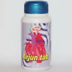 Арджуна Шри Ганга (Arjun Tab Shri Ganga) 100 табл. / 400 мг могут быть разломаны 0