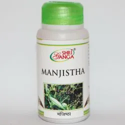 Манжишта Шри Ганга (Manjishta Tab Shri Ganga) 100 табл. / 500 мг могут быть разломаны 0