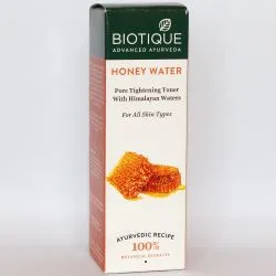 Осветляющий тоник для сужения пор Медовая Вода Биотик (Honey Water Pore Tightening Brightening Toner Biotique) 120 мл 2