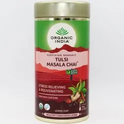 Черный чай масала с Туласи Органик Индия (Tulsi Masala Chai Organic India) 100 г 5