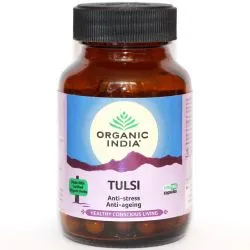 Тулси Органик Индия (Tulsi Organic India) 60 капс. / 300 мг 0