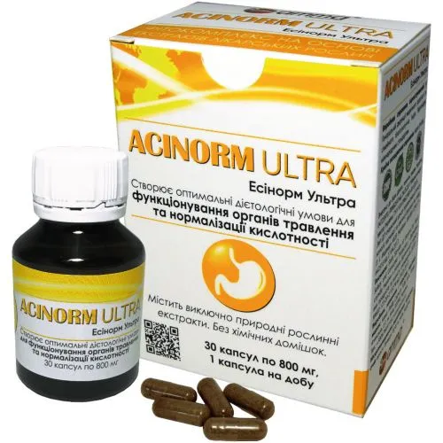 Эсинорм Ультра Амма (Acinorm Ultra Amma) 30 капс. /800 мг (экстракт)