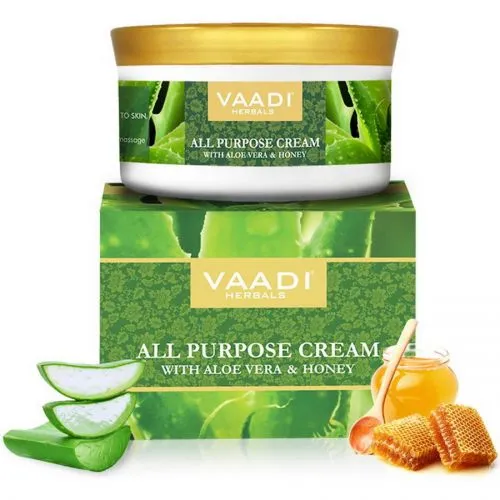 Универсальный крем с алоэ вера, медом и манжишта Ваади (All Purpose Cream with Aloe Vera, Honey & Manjistha Vaadi) 150 г