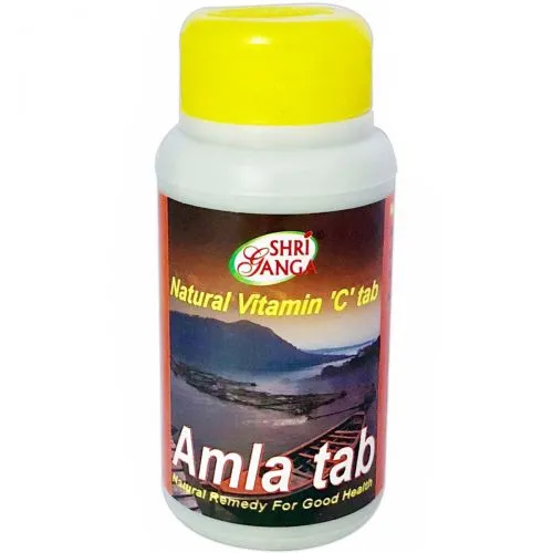 Амла Шри Ганга (Amla Tab Shri Ganga) 200 табл. / 400 мг могут быть разломаны