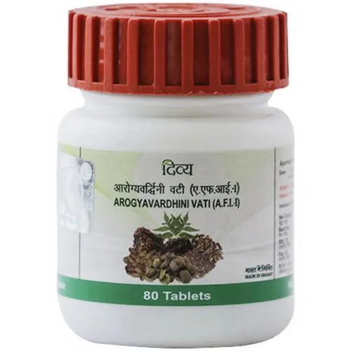 Арогьявардхини Вати Патанджали (Arogyavardhini Vati Patanjali) 80 табл. / 250 мг