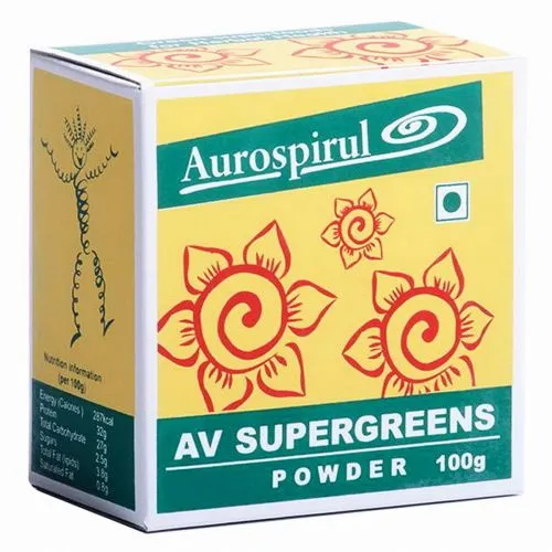ЭйВи СуперГринс Аюроспирул (AV SuperGreens Powder Aurospirul) 100 г