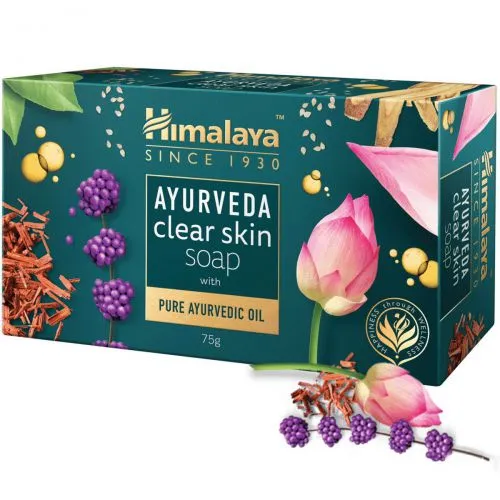 Аюрведическое мыло для чистой кожи Хималая (Ayurveda Clear Skin Soap Himalaya) 125 г