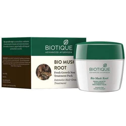 Питательная маска для роста волос Био Корень Мускуса Биотик (Bio Musk Pack Biotique) 230 г