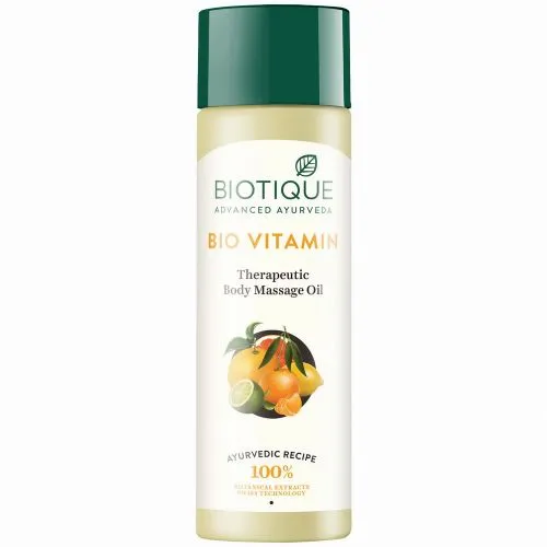 Лечебное массажное масло для тела Био Витамин Биотик (Bio Vitamin Massage Oil Biotique) 210 мл