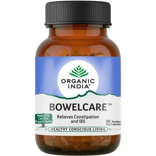 Боуелкер «Забота о кишечнике» Органик Индия (Bowelcare Organic India) 60 капс. / 375 мг
