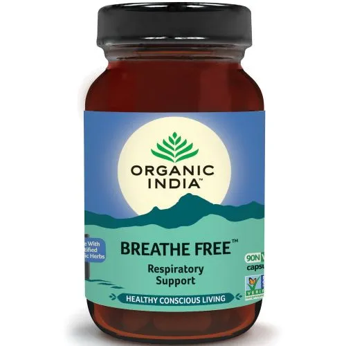 Брес Фри «Дышать свободно» Органик Индия (Breathe Free Organic India) 60 капс. / 325 мг