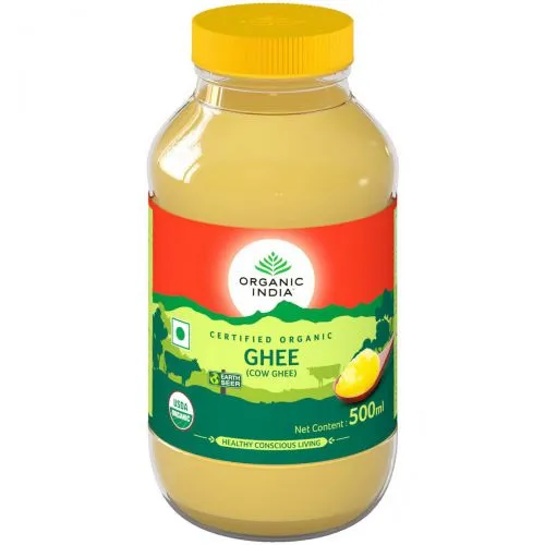 Топленое органическое масло Гхи Органик Индия (Organic Cow Ghee Organic India) 500 мл