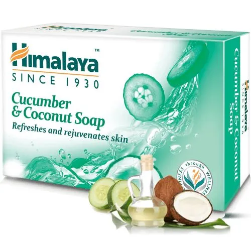 Мыло Огурец и Кокосовое масло Хималая (Cucumber & Coconut Soap Himalaya) 125 г